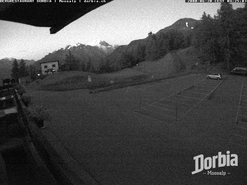 Archiv Foto Webcam Restaurant Moosalp, Bürchen