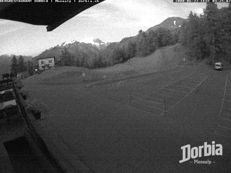 Archiv Foto Webcam Restaurant Moosalp, Bürchen