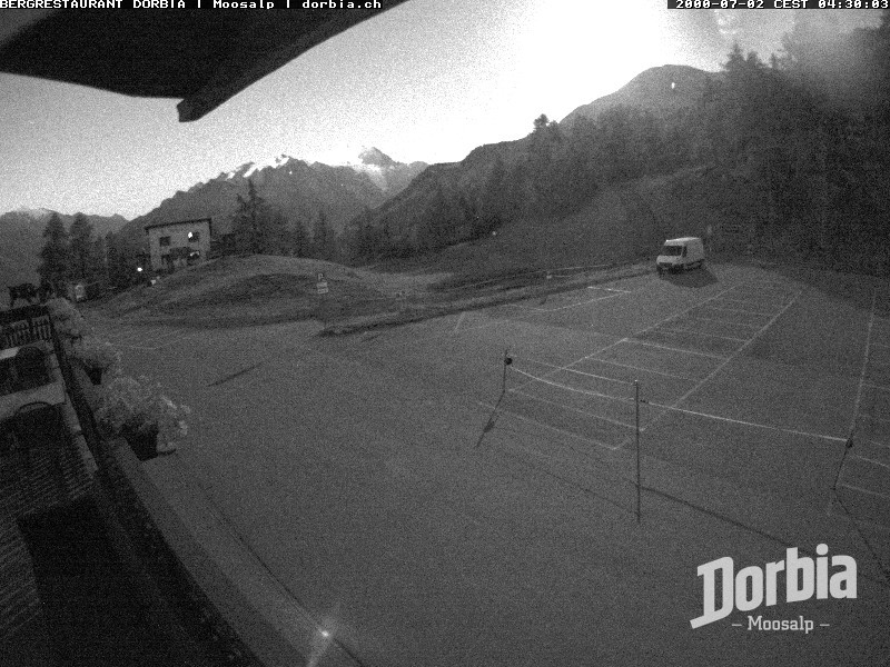 Archiv Foto Webcam Restaurant Moosalp, Bürchen