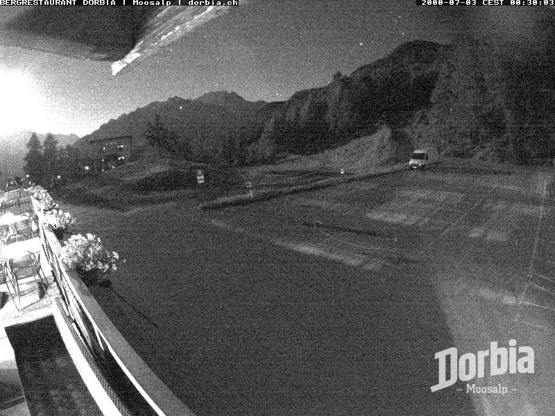 Archiv Foto Webcam Restaurant Moosalp, Bürchen