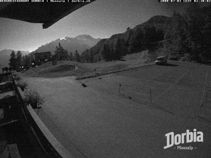 Archiv Foto Webcam Restaurant Moosalp, Bürchen