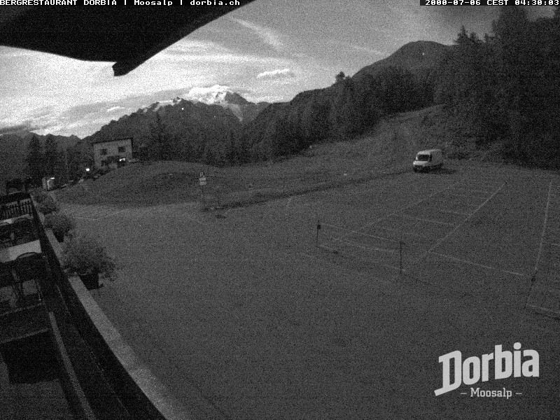 Archiv Foto Webcam Restaurant Moosalp, Bürchen