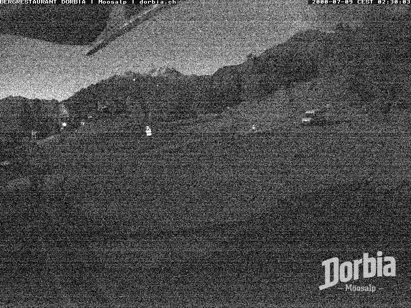 Archiv Foto Webcam Restaurant Moosalp, Bürchen
