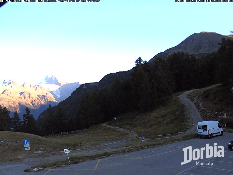 Archived image Webcam alp Moosalp, Bürchen