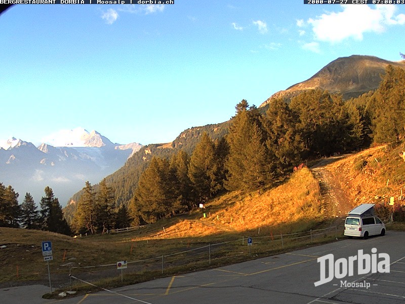 Archived image Webcam alp Moosalp, Bürchen