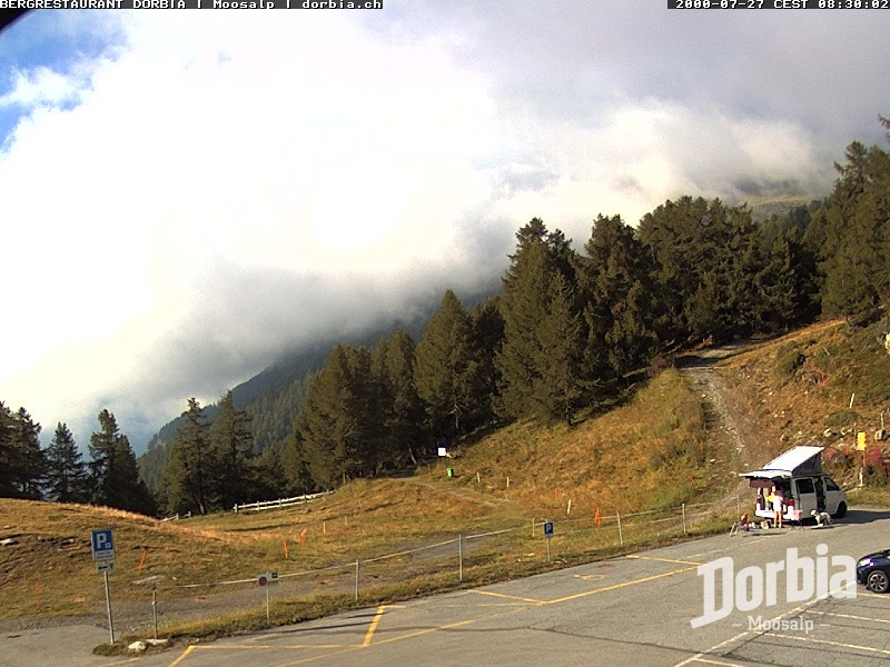 Archived image Webcam alp Moosalp, Bürchen