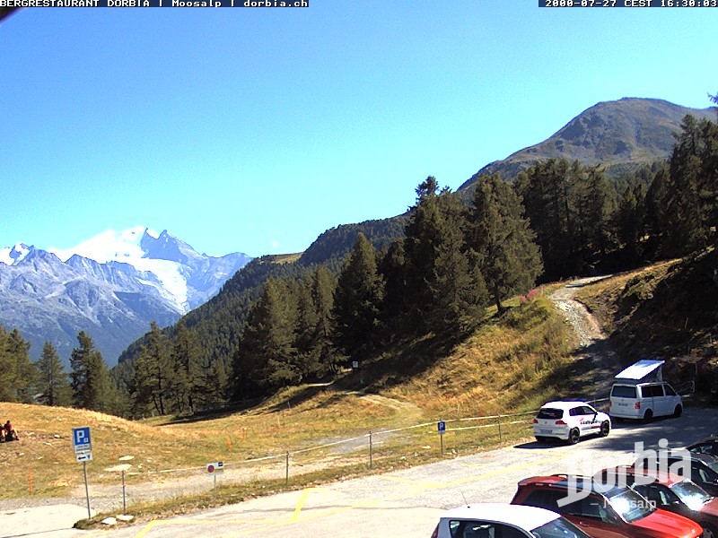 Archived image Webcam alp Moosalp, Bürchen