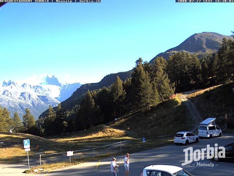 Archived image Webcam alp Moosalp, Bürchen