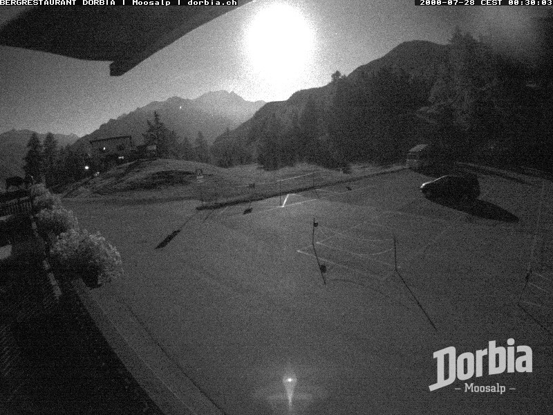 Archiv Foto Webcam Restaurant Moosalp, Bürchen