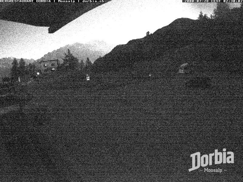 Archiv Foto Webcam Restaurant Moosalp, Bürchen