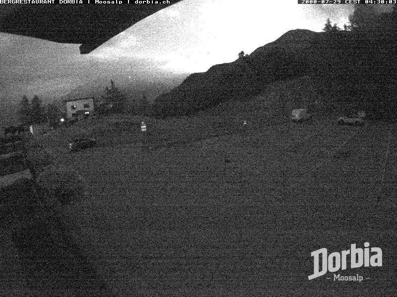 Archiv Foto Webcam Restaurant Moosalp, Bürchen