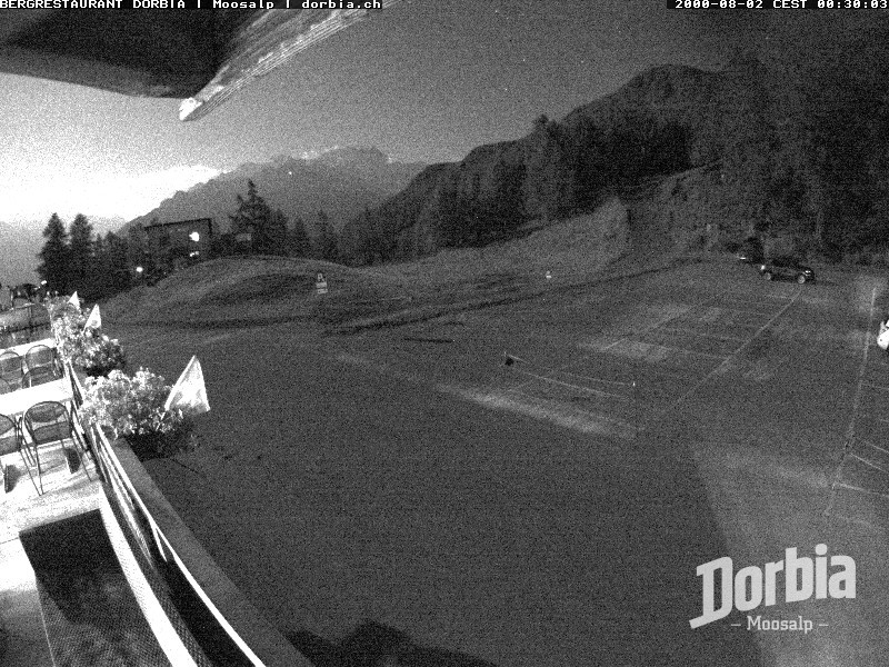 Archiv Foto Webcam Restaurant Moosalp, Bürchen