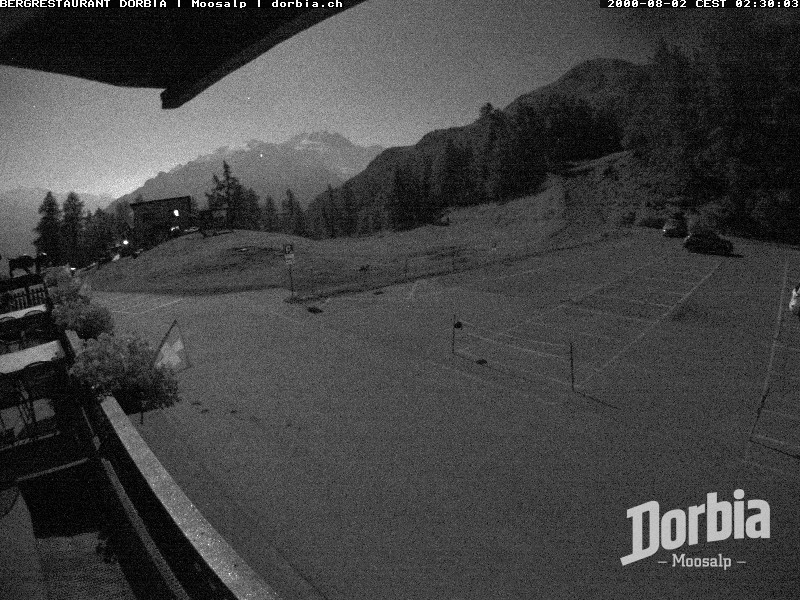 Archiv Foto Webcam Restaurant Moosalp, Bürchen