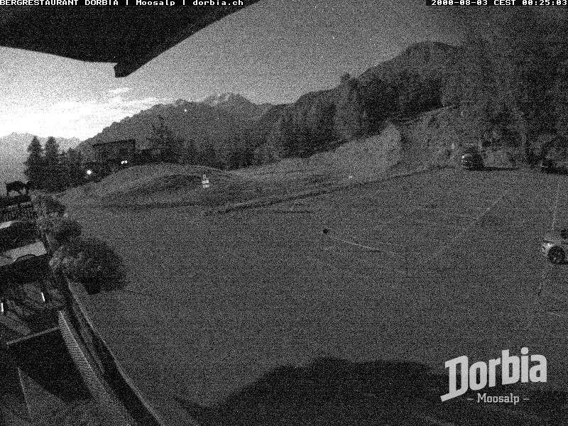 Archiv Foto Webcam Restaurant Moosalp, Bürchen