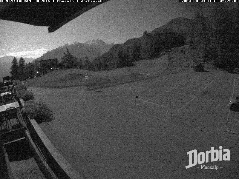 Archiv Foto Webcam Restaurant Moosalp, Bürchen