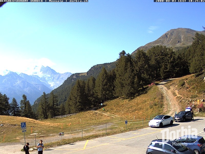Archived image Webcam alp Moosalp, Bürchen