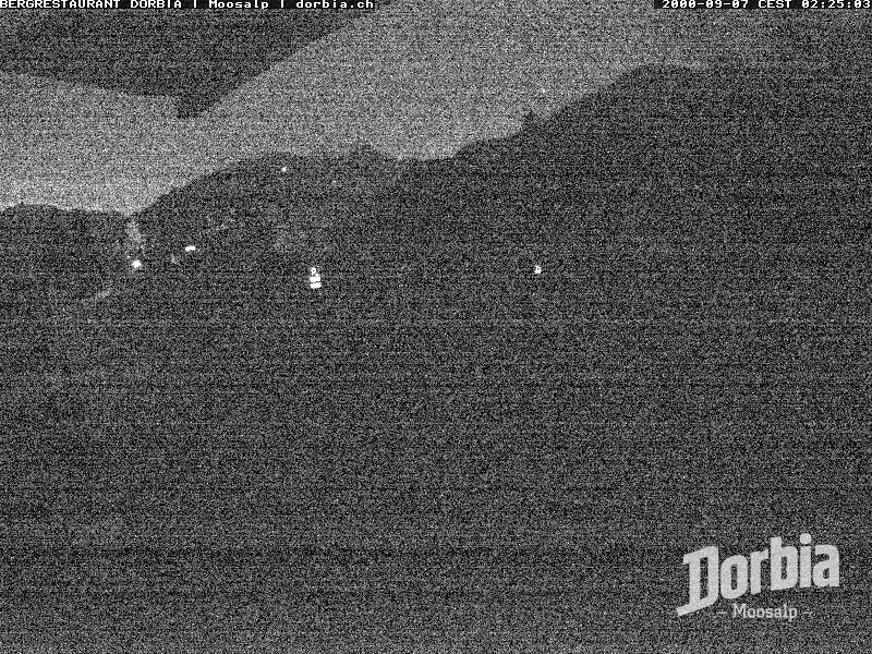 Archiv Foto Webcam Restaurant Moosalp, Bürchen