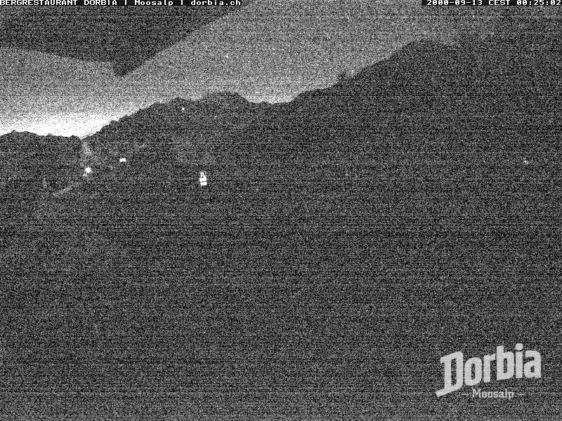 Archiv Foto Webcam Restaurant Moosalp, Bürchen