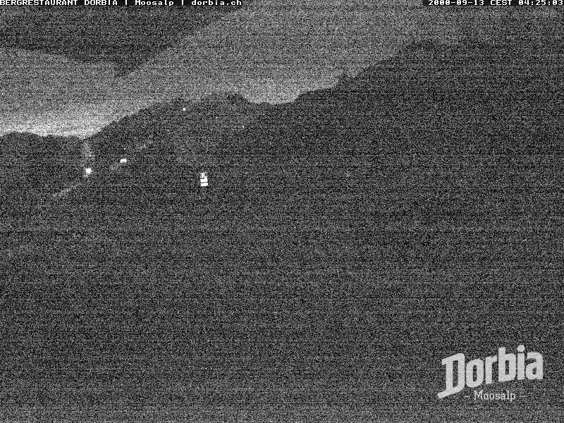 Archiv Foto Webcam Restaurant Moosalp, Bürchen