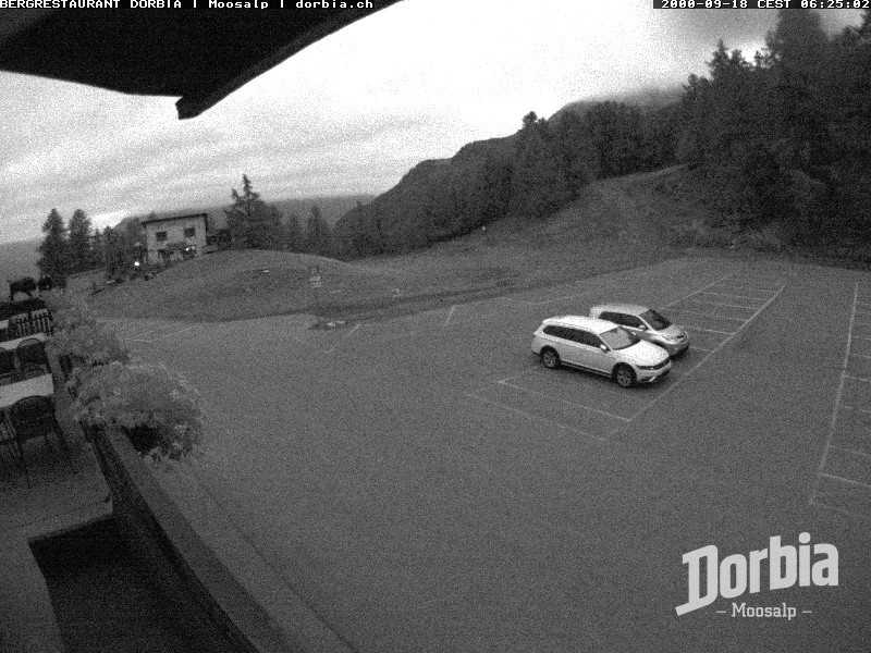 Archiv Foto Webcam Restaurant Moosalp, Bürchen