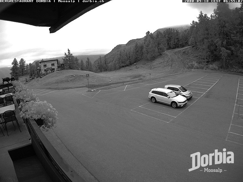 Archiv Foto Webcam Restaurant Moosalp, Bürchen
