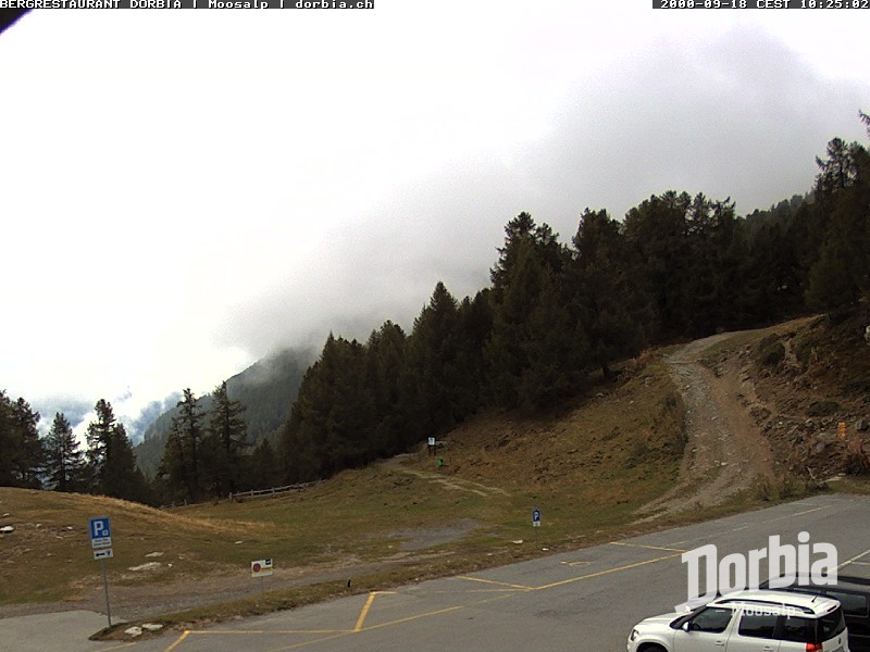 Archiv Foto Webcam Restaurant Moosalp, Bürchen