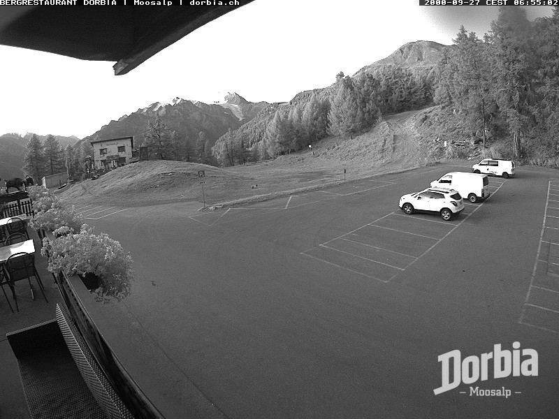 Archiv Foto Webcam Restaurant Moosalp, Bürchen