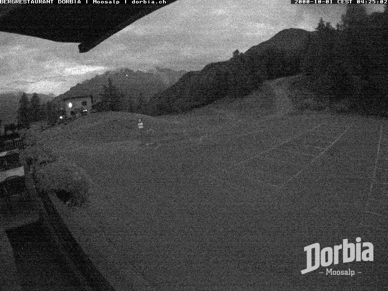 Archiv Foto Webcam Restaurant Moosalp, Bürchen