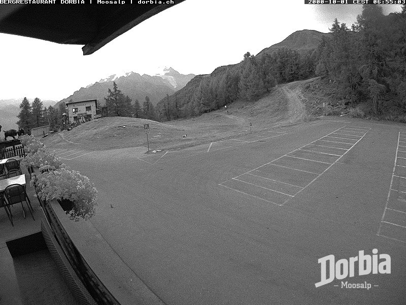 Archiv Foto Webcam Restaurant Moosalp, Bürchen