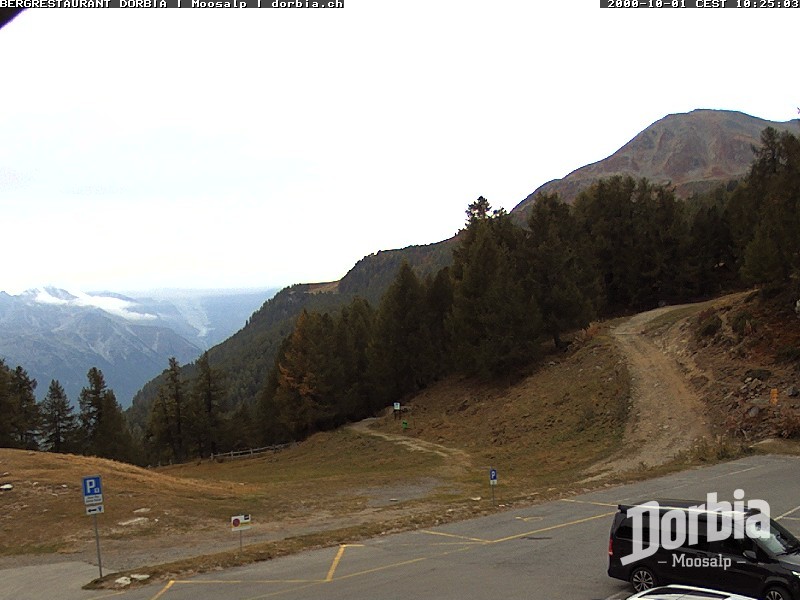Archiv Foto Webcam Restaurant Moosalp, Bürchen