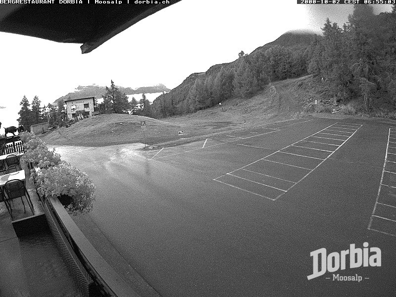Archiv Foto Webcam Restaurant Moosalp, Bürchen