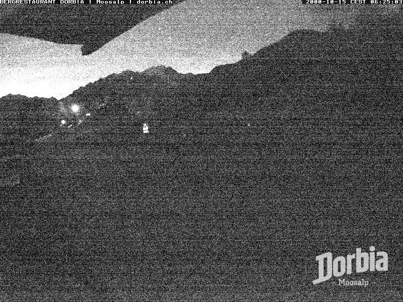 Archiv Foto Webcam Restaurant Moosalp, Bürchen