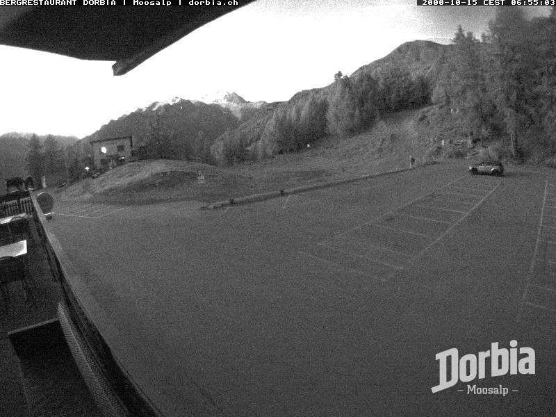 Archiv Foto Webcam Restaurant Moosalp, Bürchen