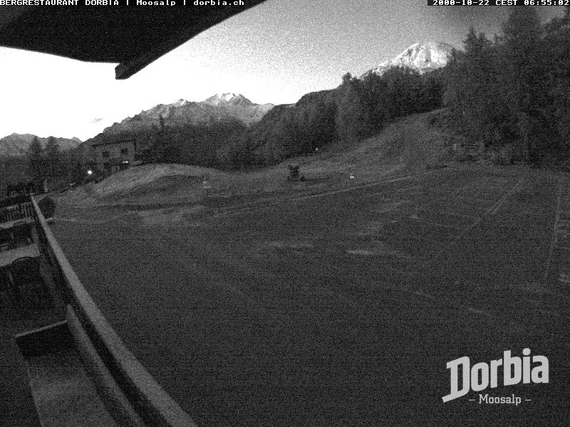 Archiv Foto Webcam Restaurant Moosalp, Bürchen