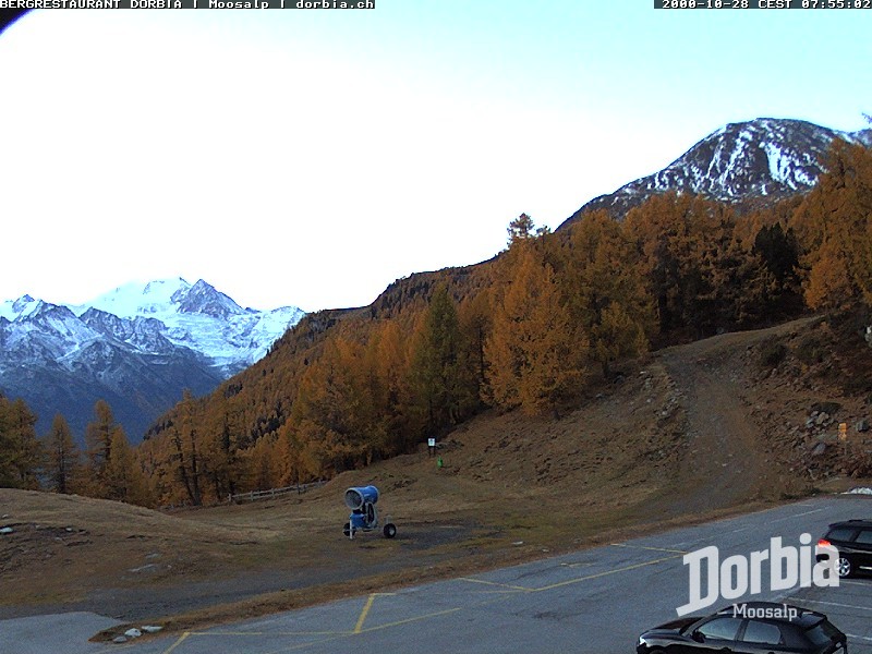 Archived image Webcam alp Moosalp, Bürchen