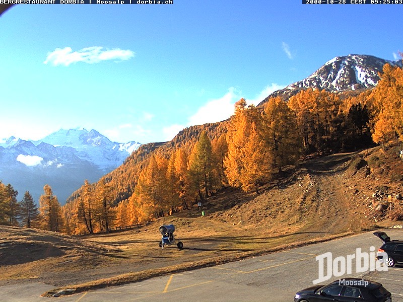 Archived image Webcam alp Moosalp, Bürchen