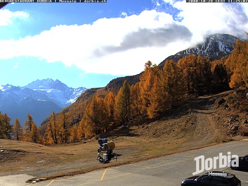 Archived image Webcam alp Moosalp, Bürchen