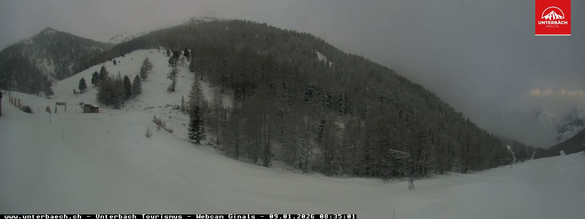 Archiv Foto Webcam Restaurant Ginals, Unterbäch