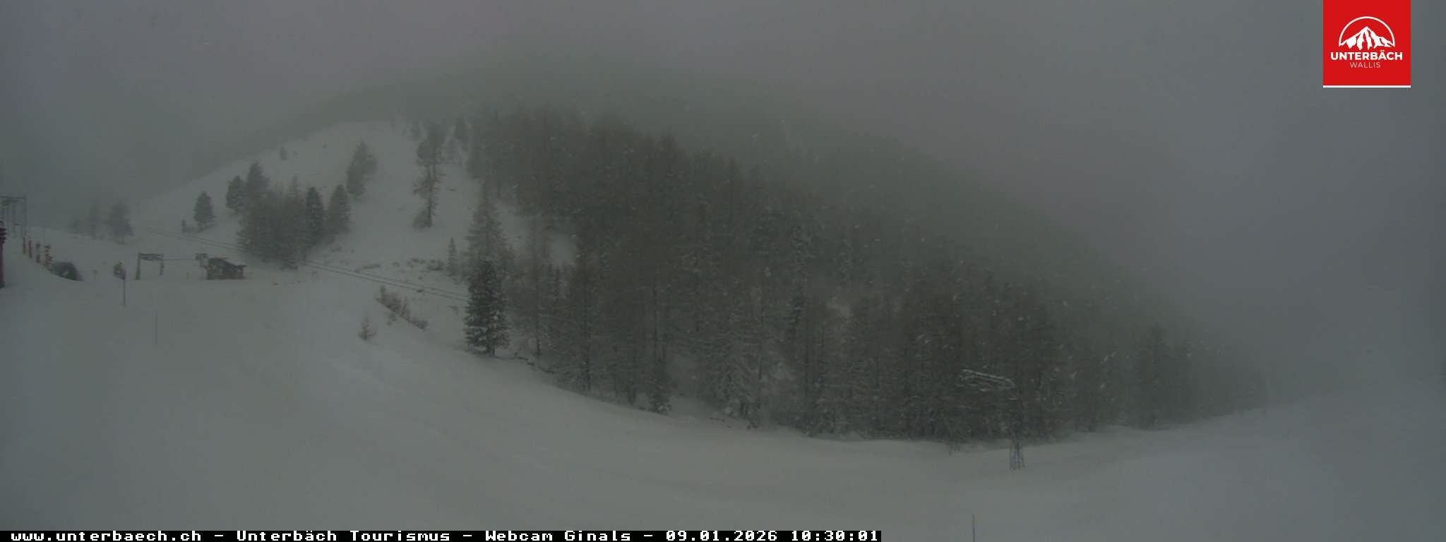 Archiv Foto Webcam Restaurant Ginals, Unterbäch