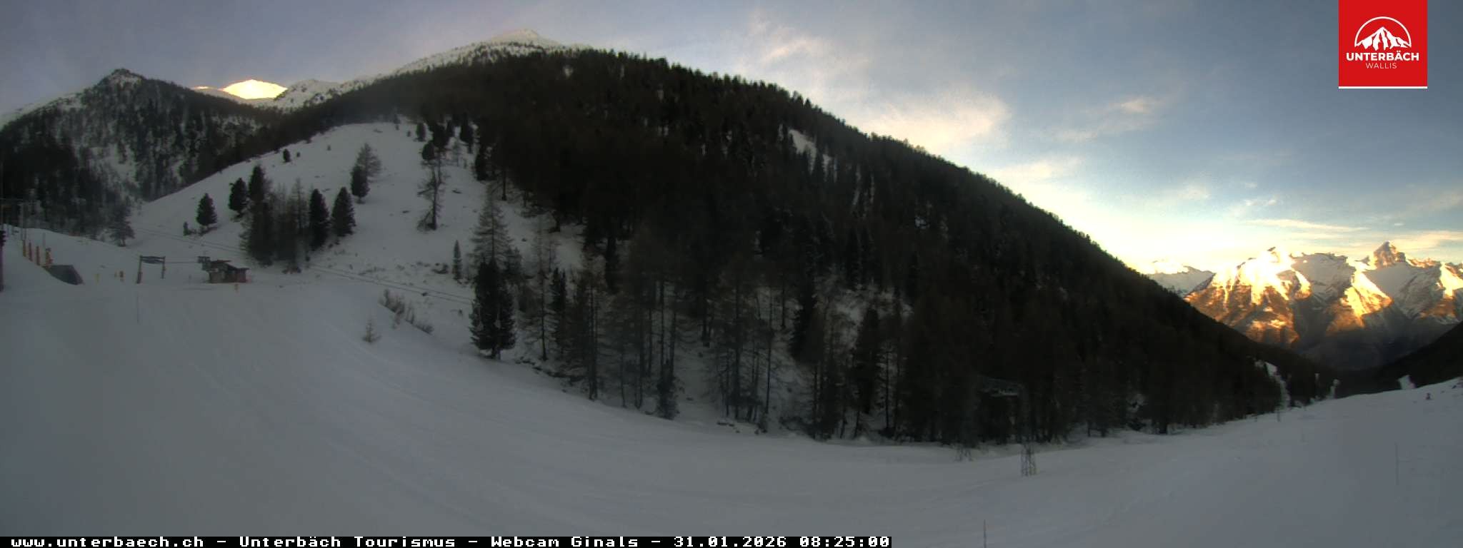 Archiv Foto Webcam Restaurant Ginals, Unterbäch