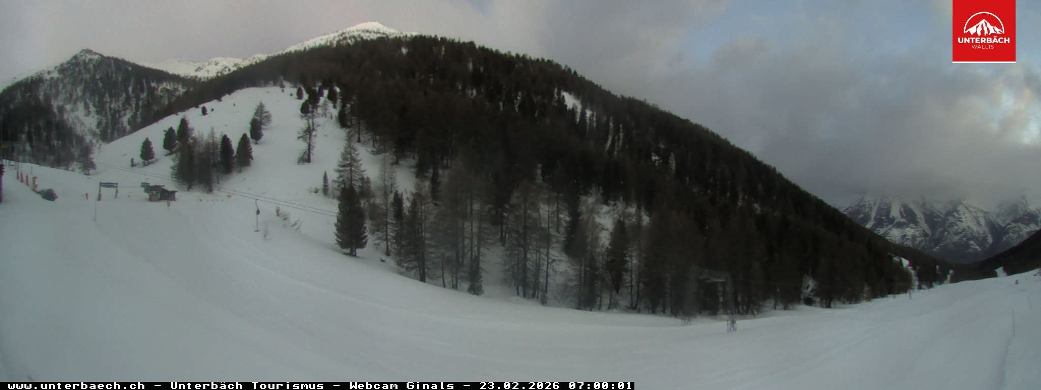 Archiv Foto Webcam Restaurant Ginals, Unterbäch