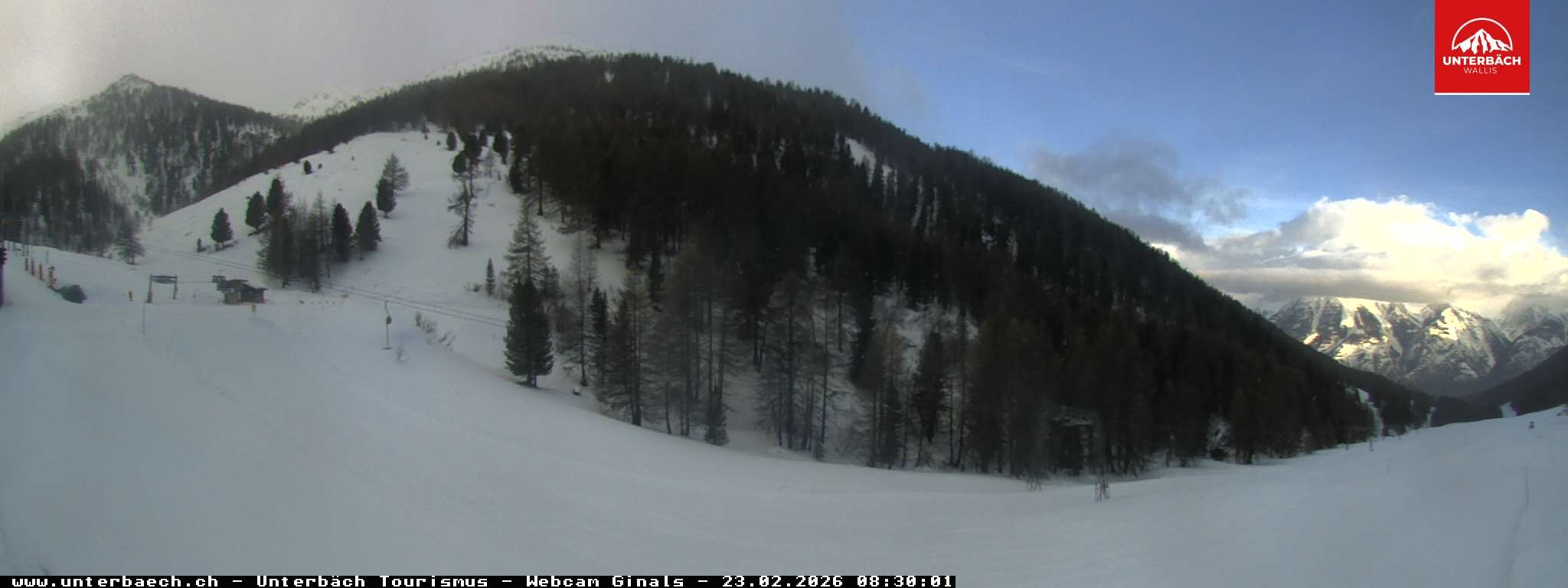 Archiv Foto Webcam Restaurant Ginals, Unterbäch