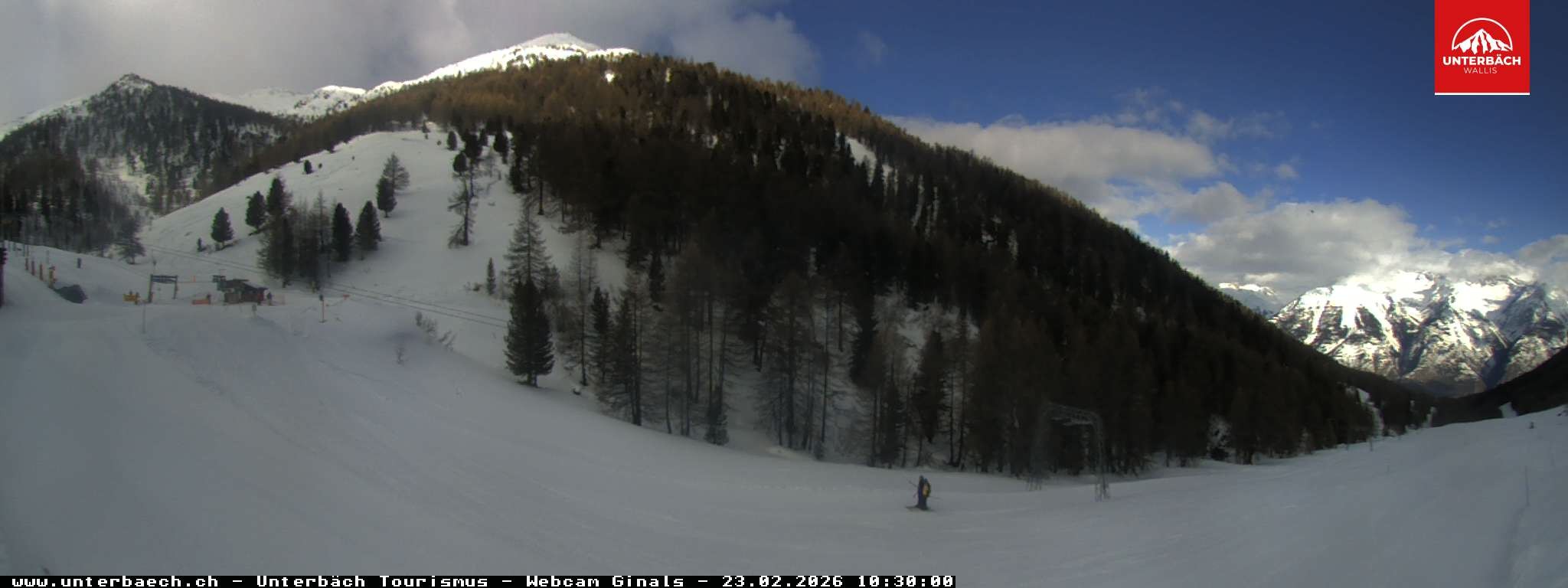 Archiv Foto Webcam Restaurant Ginals, Unterbäch