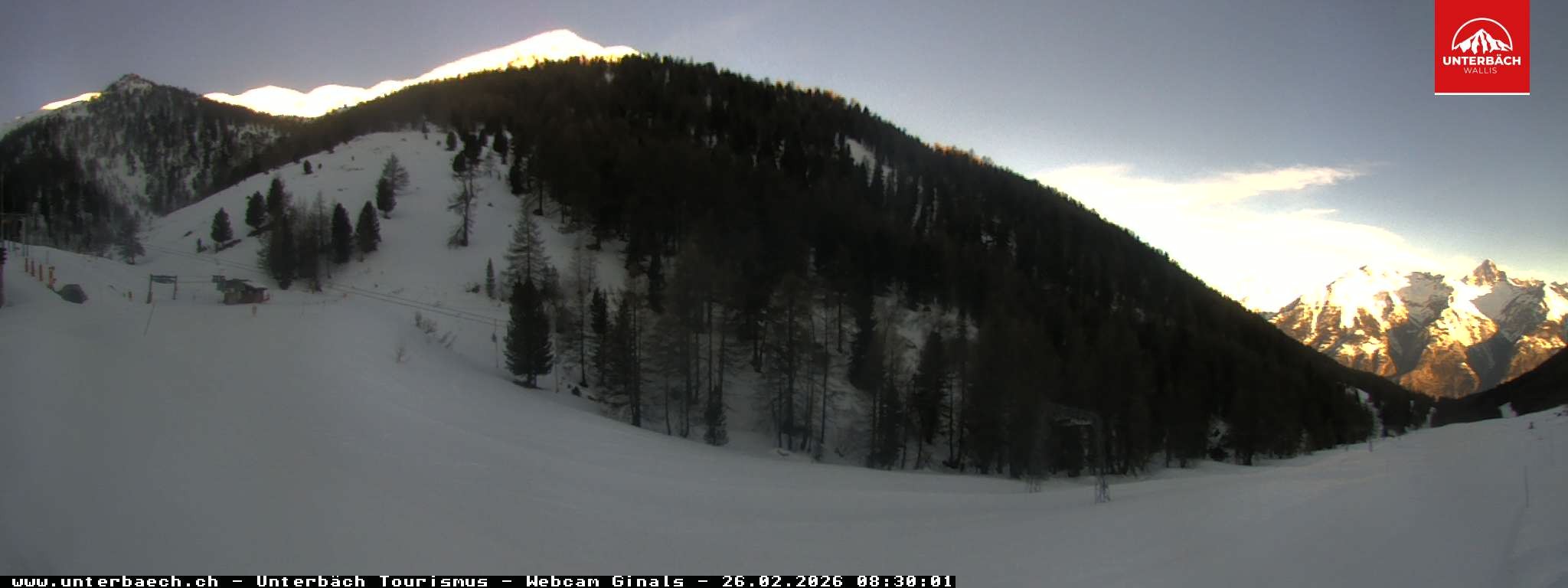 Archived image Webcam Restaurant Ginals, Valais