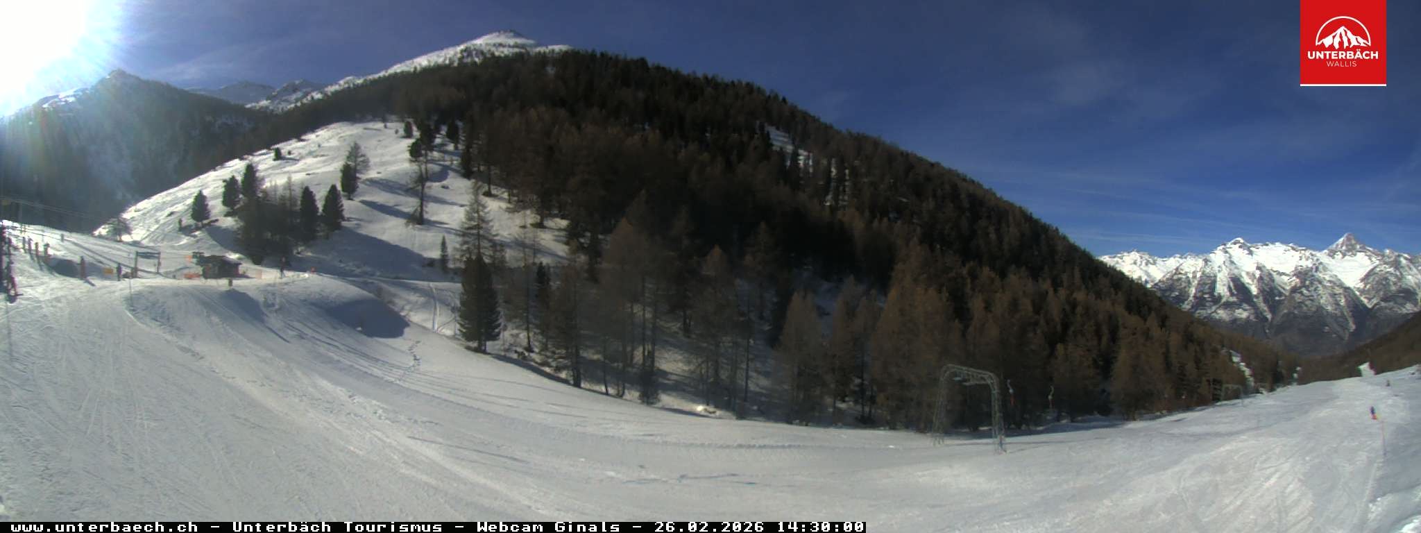 Archived image Webcam Restaurant Ginals, Valais