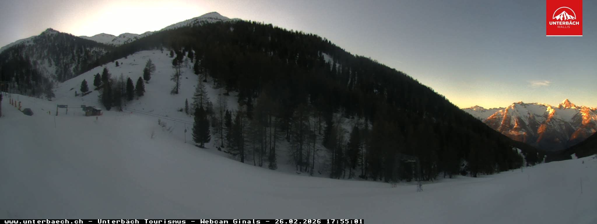 Archived image Webcam Restaurant Ginals, Valais