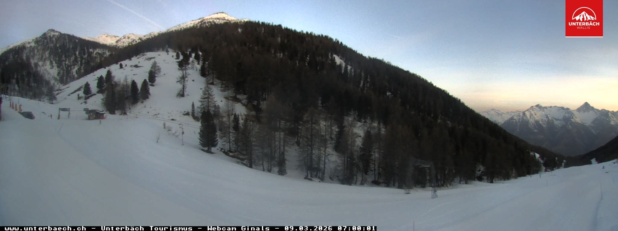 Archiv Foto Webcam Restaurant Ginals, Unterbäch