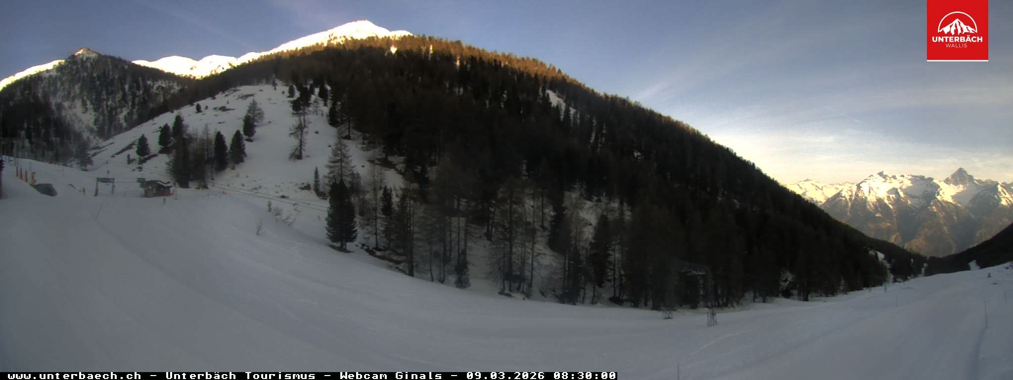 Archiv Foto Webcam Restaurant Ginals, Unterbäch