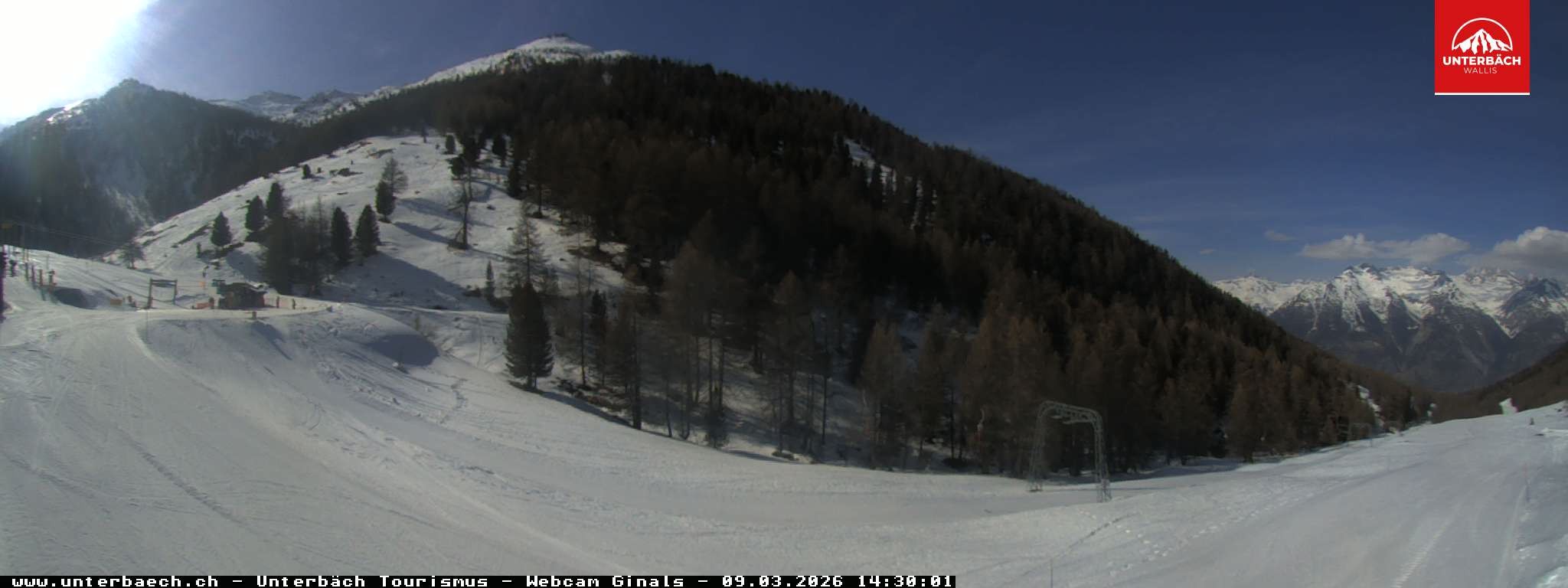 Archiv Foto Webcam Restaurant Ginals, Unterbäch