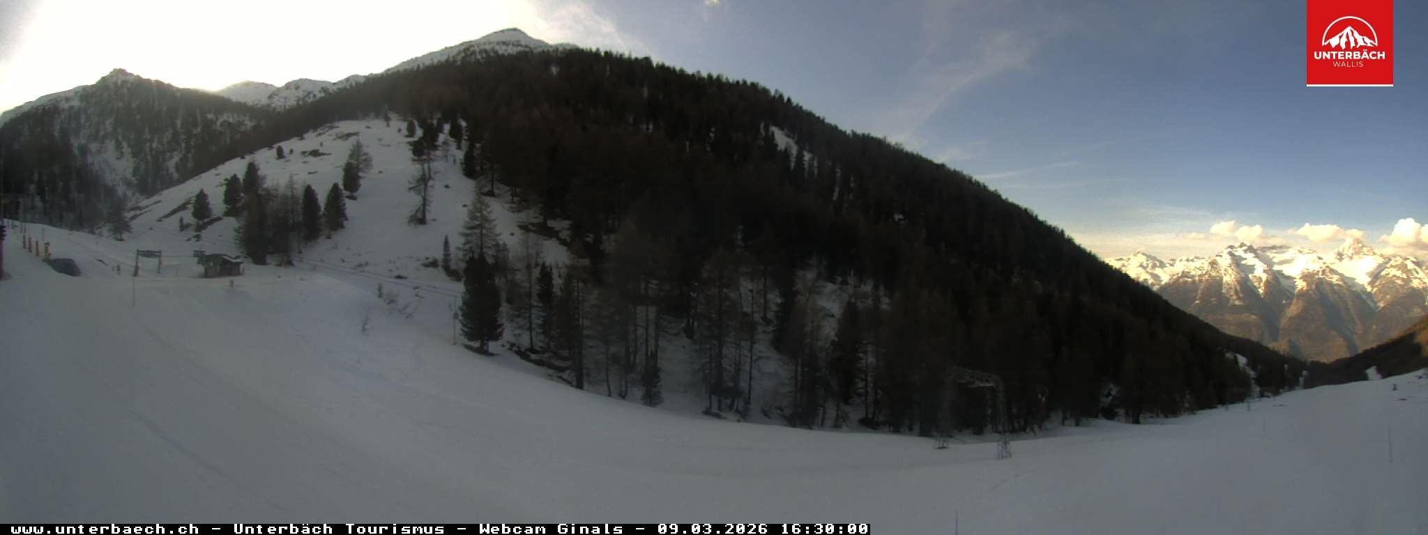 Archiv Foto Webcam Restaurant Ginals, Unterbäch